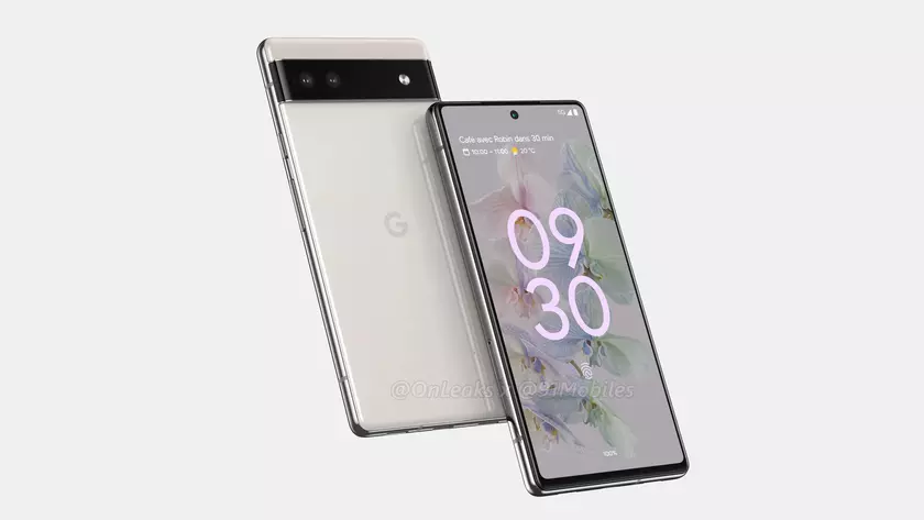 Упрощенный Google Pixel 6a показали на рендерах с дизайном в стиле Pixel 6