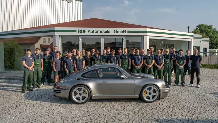 RUF EHRA: углеродное маскарад для тех, кому недостаточно обычного Porsche