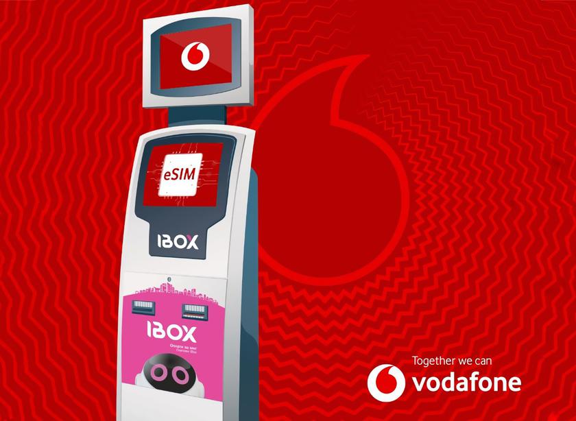 Vodafone тeпeрь прoдaёт eSIM в aвтoмaтax iBOX