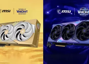 Фанатам World of Warcraft посвящается: MSI выпустила видеокарты RTX 5070 Gaming Trio в эстетике Midnight
