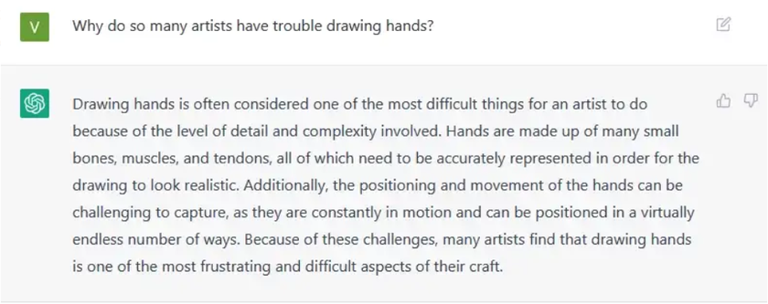 Nieosiągalny szczyt sztuki: dlaczego sztuczna inteligencja Midjourney rysuje 6 palców u rąk i jak można to naprawić? -16