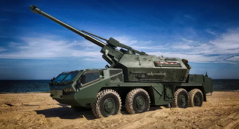 ВСУ могут получить модернизированные чешские САУ DANA-M2 на базе шасси Tatra 815 VP 31M 8×8 и с автоматическим режимом ведения огня