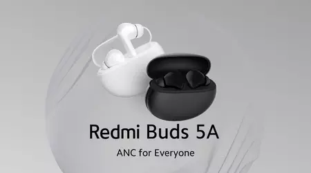 Redmi Buds 5C: ANC, Bluetooth 5.3, захист IPX4, автономність до 36 годин та підтримка Google Fast Pair за $24