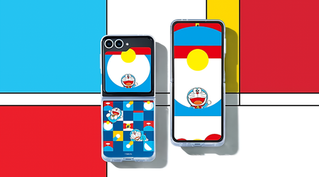 Samsung випустила в Гонконзі обмежену серію Galaxy Flip 6 у стилі аніме Doraemon