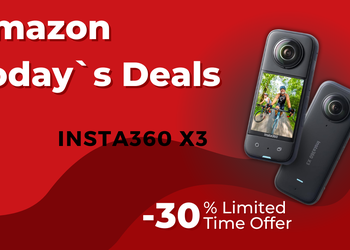 Insta360 X3 Action Camera – Save $127 Today!