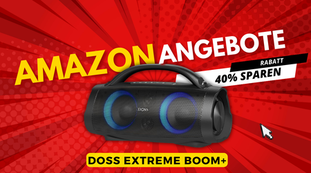 DOSS Extreme Boom+ Bluetooth Lautsprecher – Satte 68€ Rabatt!