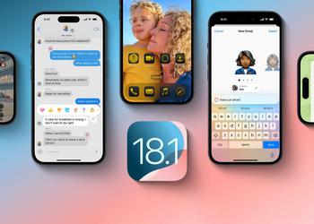 Apple выпустила пятые бета-версии iOS 18.1 и iPadOS 18.1 c Apple Intelligence для разработчиков