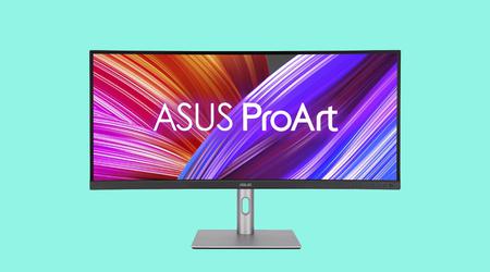 ASUS ha anunciado el monitor ProArt PA34VCNV con una pantalla IPS isonut de 34,1 pulgadas y un precio de 529 $.