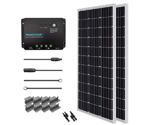 Kit de panel solar Renogy de 200 vatios