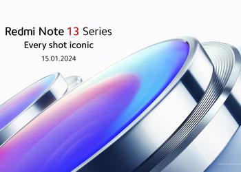 Xiaomi 15 января покажет на глобальном рынке серию смартфонов Redmi Note 13