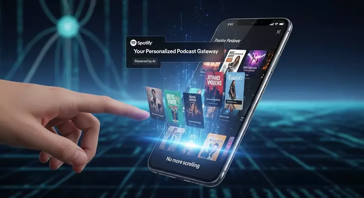 Spotify confie vos listes de podcasts ...