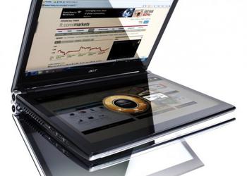 Acer Iconia: 14-дюймовый ноутбук с двумя сенсорными дисплеями