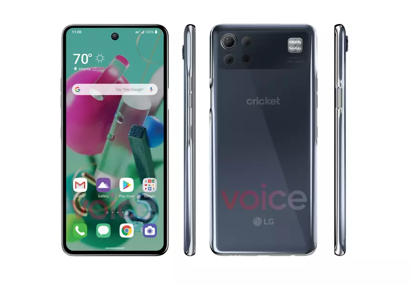 LG K92 5G появился на рендерах: «дырявый» дисплей, квадро-камера с необычным дизайном и огромная LED-вспышка
