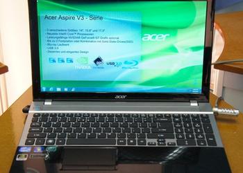 Бюджетная серия Acer Aspire V3 с ноутбуками на 14, 15.6 и 17.3 дюйма