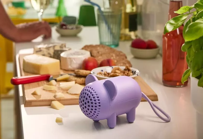 Портативная колонка IKEA Grejsimojs в форме мыши