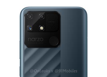 Realme is preparing to release a low-cost Narzo 50A smartphone, here's how it will look