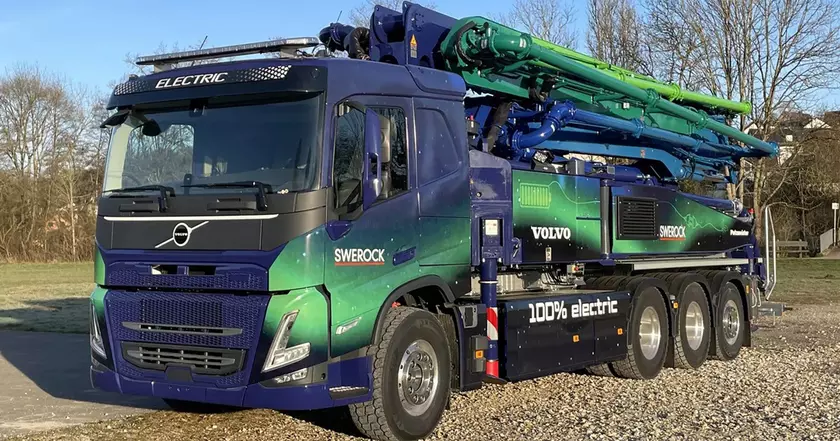 Volvo Unveils the FM Electric 8x4 Tag Tridem: A Green Giant in the Trucking World