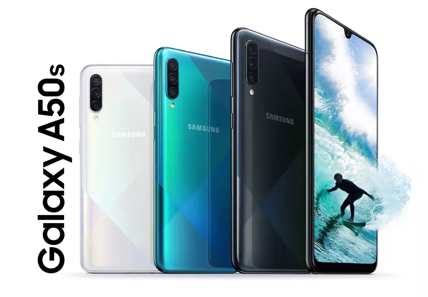 Samsung выпустил прошивку One UI 2.5 для бюджетного смартфона Galaxy A50s 