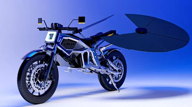 MASK Architects unveiled the SOLARIS motorcycle ...