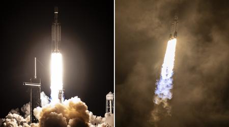 Falcon Heavy was able to launch the world's largest commercial communications satellite, Jupiter 3, which weighs more than 9,000kg and is the size of a minibus, into orbit on the second attempt