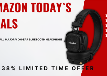 Marshall Major V Bluetooth Headphones – Score $60 Off This Legendary Audio Deal at 38% Savings!