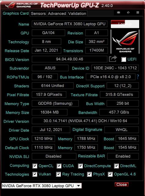 Обзор ASUS ROG Zephyrus S17 GX703: игровой ноутбук на все деньги-37