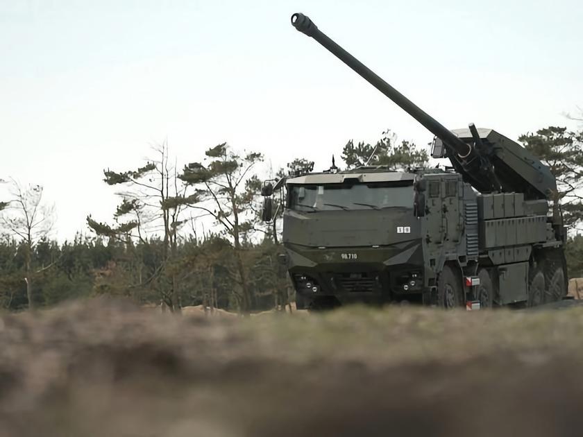 Вооружённые Силы Украины уже используют самоходные артиллерийские установки CAESAR на базе шасси Tatra 8х8