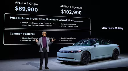 Le prix de la voiture électrique Sony Honda Afeela 1 est fixé à 89 900 dollars. La réservation en ligne est ouverte en Californie