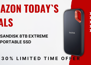 SanDisk 8TB Extreme Portable SSD Now $489.99 - Save $210!