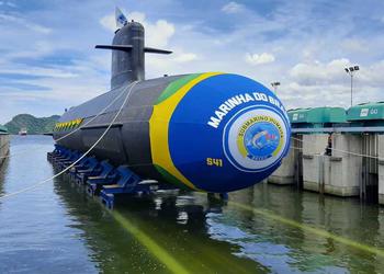 Бразилия спустила на воду третью подводную лодку класса Riachuelo