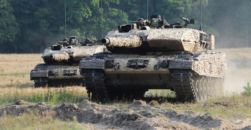 В Германии стартовала программа обучения украинских танкистов на Leopard 2