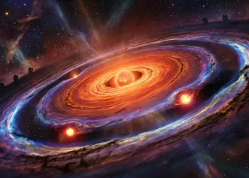 Детский сад в космосе: астрономы застали две гигантские планеты за процессом формирования