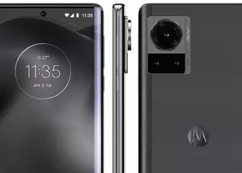 This is what the flagship Motorola Frontier will look like with a 194-megapixel camera and Snapdragon 8 Gen1 Plus