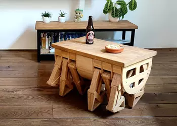Carpentopod: журнальный столик, который умеет ходить (да, он может поднести вам пиво)