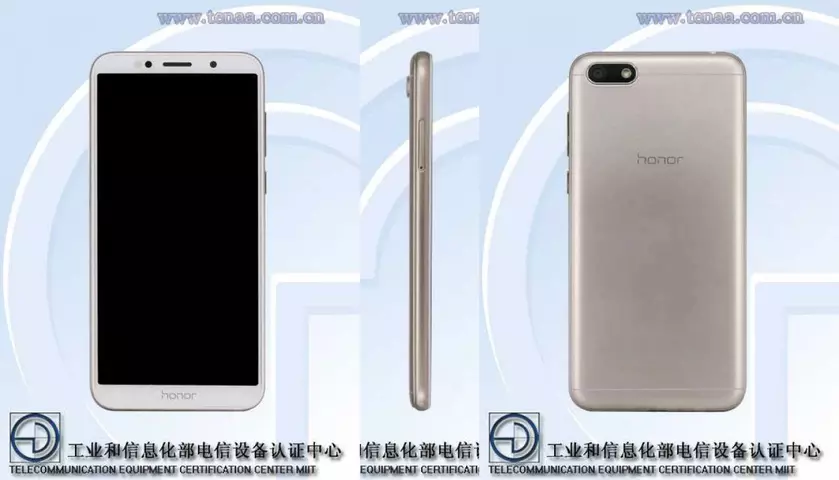 В TENAA замечен бюджетник Honor 7S с ОС Android 8.1 Oreo