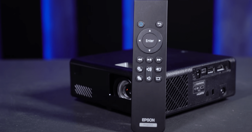 Epson EpiqVision Mini EF11 home projector under 1000