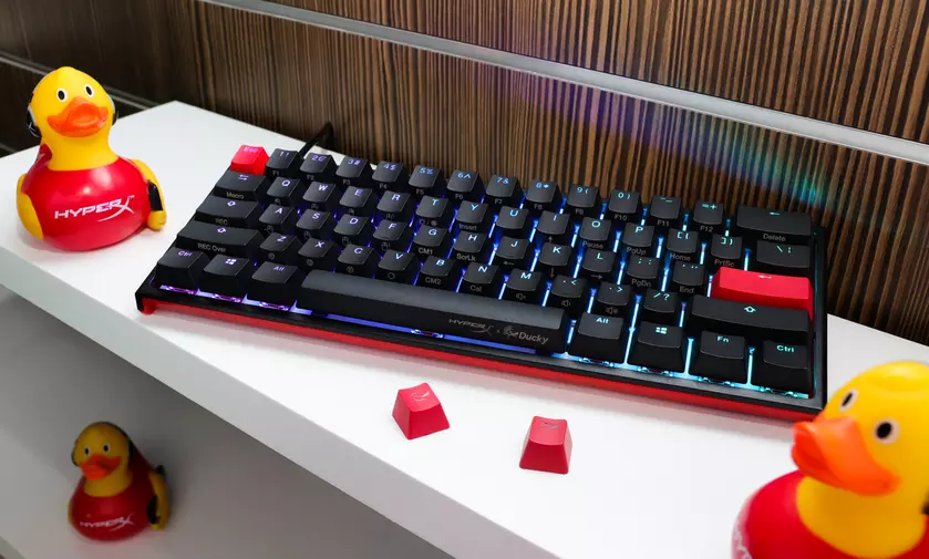 Представлена HyperX x Ducky One 2 Mini: сверхкомпактная быстрая игровая клавиатура за 3 699 грн