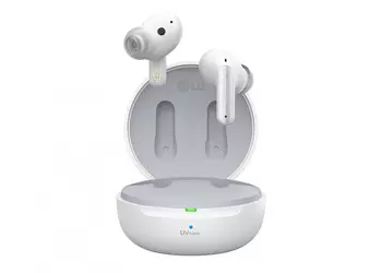 LG Tone Free DFP8W: TWS-наушники с ANC, защитой IPX4, ультрафиолетовым излучателем и поддержкой Google Fast Pair за 180 евро