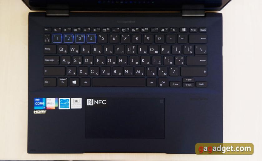 Test du ASUS ExpertBook B7 Flip (B7402FEA): un ordinateur portable d'entreprise phare avec un boîtier robuste-32