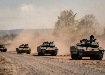 Szwecja ujawnia, w jaki sposób ukraińskie załogi były szkolone do obsługi bojowych wozów piechoty CV90