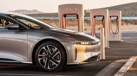 Lucid electric cars will have access to the Tesla Supercharger network from 31 July