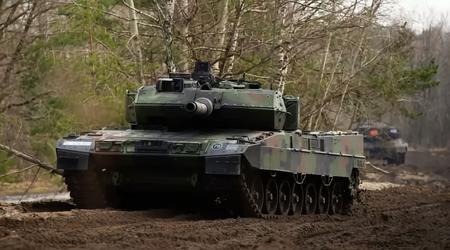 L'AFU ha mostrato come spara agli occupanti utilizzando un carro armato tedesco Leopard 2A6.