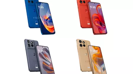 Flat display, triple camera and four colours: the Motorola Edge 50 Neo appears on new press renders