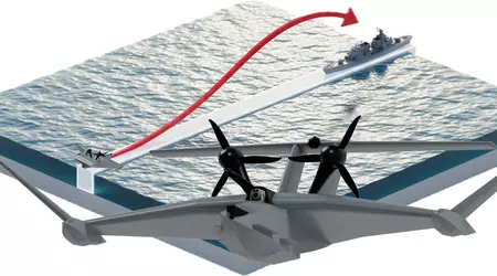Turkey's Solid AERO has introduced Talay, a UAV that flies 3m above the water, carries up to 30kg of cargo and avoids coastal radar