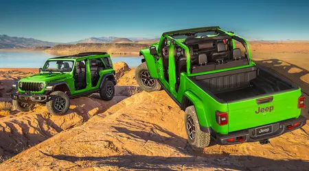Jeep a réintroduit la vibrante couleur "Mojito Green" pour le Wrangler et le Gladiator.