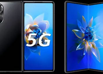 First foldable smartphone Honor Magic Fold shown in renders: in the style of Honor 50 Pro