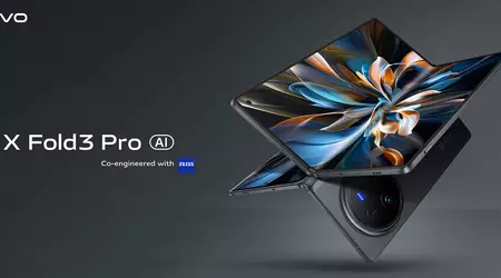 Найтонший складаний смартфон на ринку vivo X Fold 3 Pro дебютував за межами Китаю