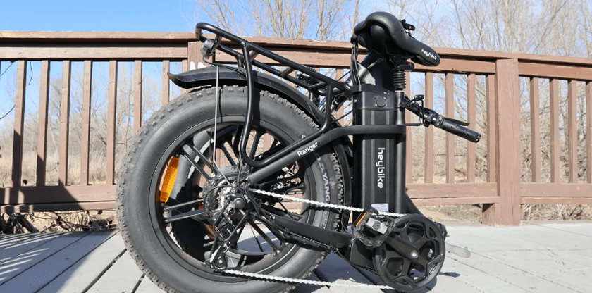 Heybike Ranger electric bike for adults with kid seat