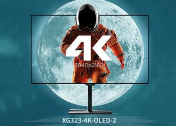 ViewSonic XG323-4K-OLED2: 32-дюймовый монитор с разрешением 4K и частотой обновления 480 Гц