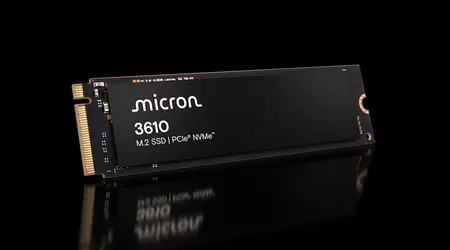 Micron представила SSD 3610 NVMe — перший в індустрії споживчий PCIe 5.0 накопичувач на базі QLC‑пам'яті